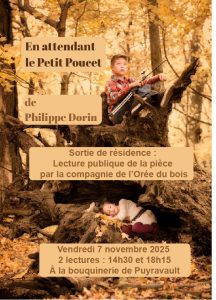 Affiche En attendant le petit poucet - Canva - A4